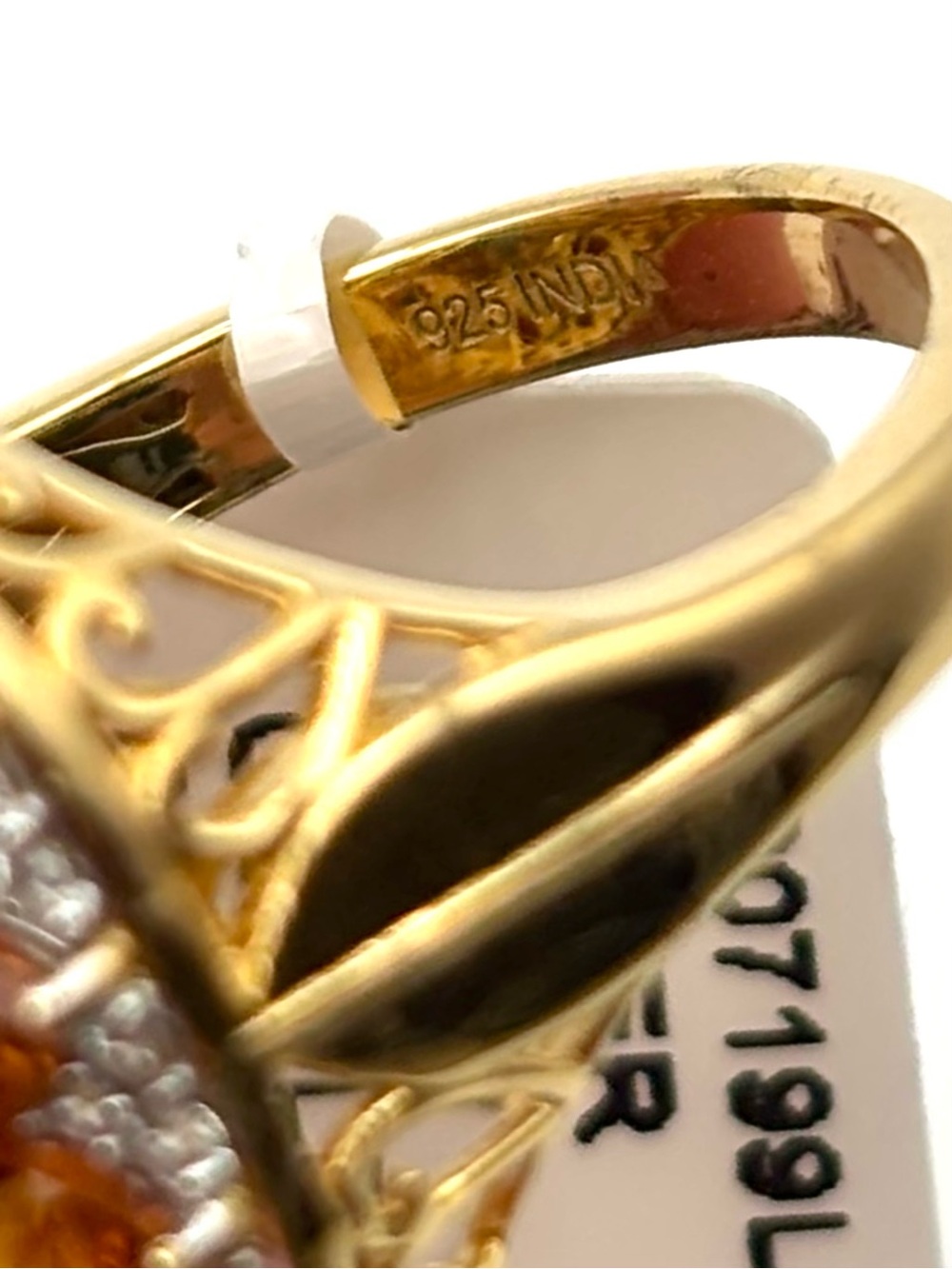 Gemstone sun statement ring - Picture 6 of 6